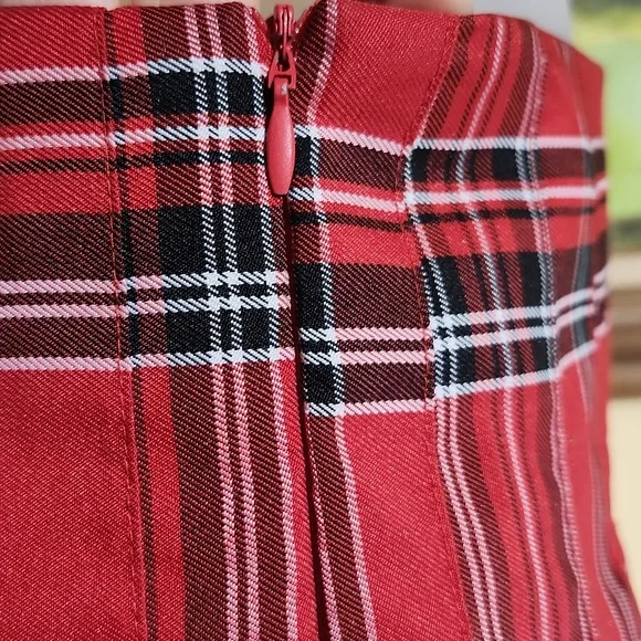 Plaid skirt o4 - Picture 3 of 7